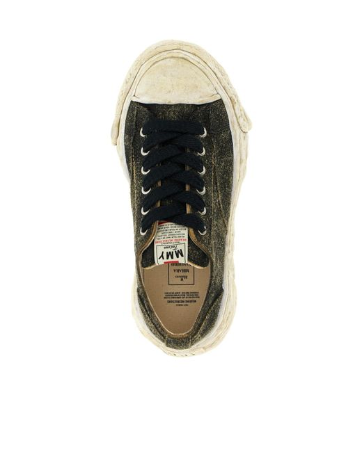 Maison Mihara Yasuhiro Black Peterson 23 Lace-Up Sneakers for men