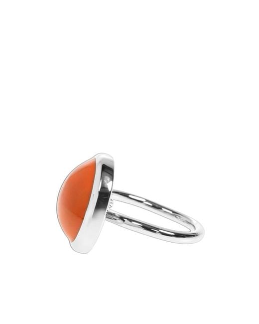 Marni Orange Brass Ring