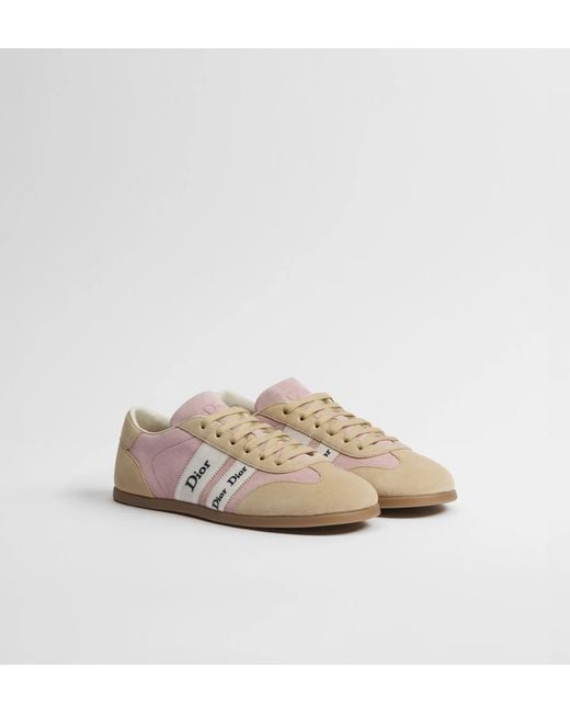 Dior Brown Ribbon Sneaker