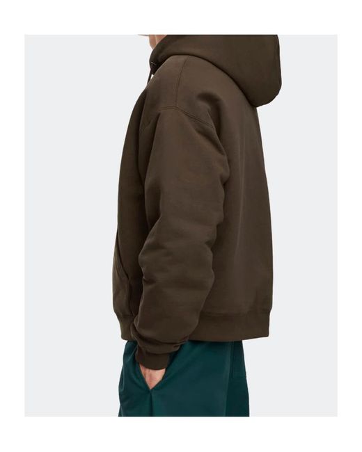 Canada Goose Green Fuse Reversible Drawstring Hoodie for men