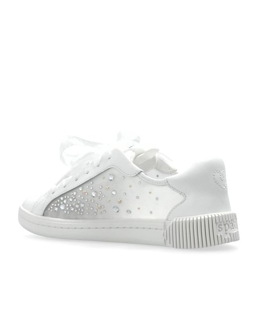 Kate Spade White Round-Head Casual Shoes