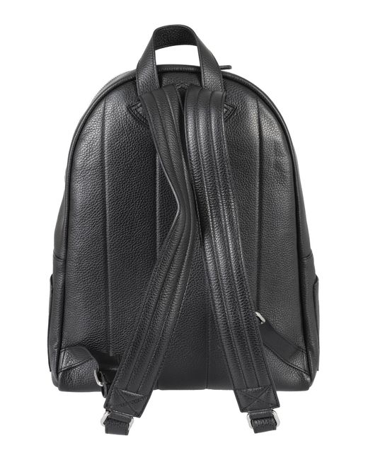 Orciani Gray Micron Logo Lettering Backpack for men