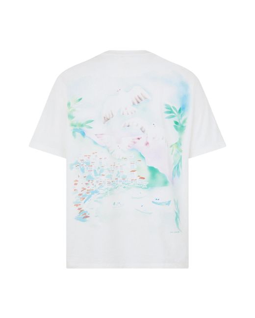 Our Legacy White Casual T-Shirt for men