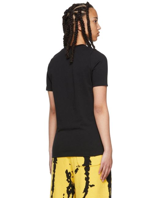 Doublet Black Graphic-Print Short-Sleeve T-Shirt for men