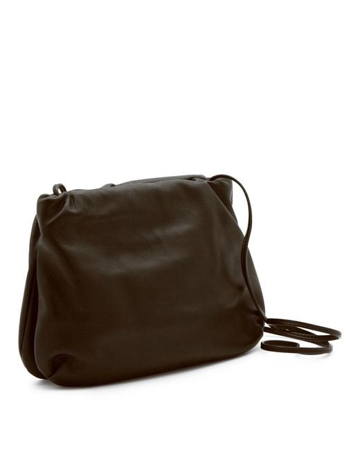 The Row Brown Bourse Crossbody Bag