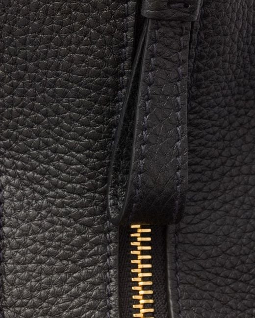 Prada Black Zip-Up Handbag