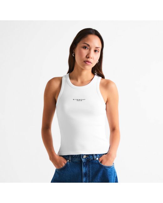 Givenchy White Tank Top