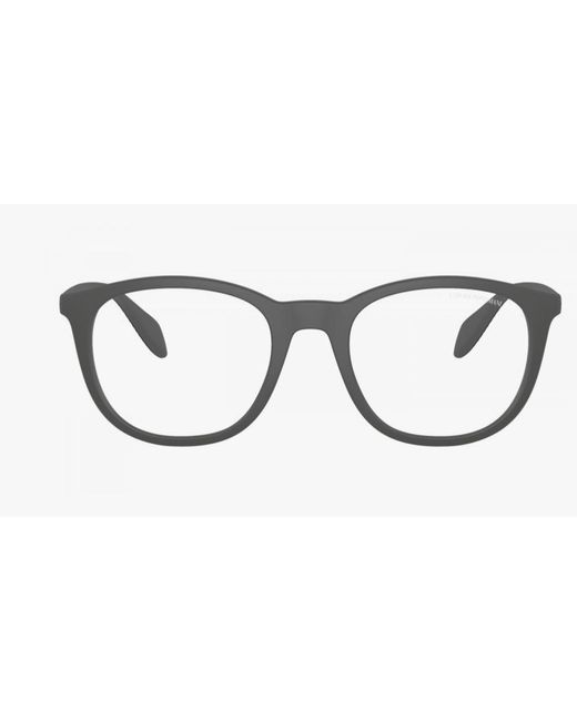 Emporio Armani White Full Frame Sunglasses for men