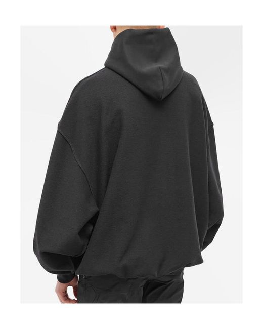 Vetements Black Inside Out Oversized Hoodie for men