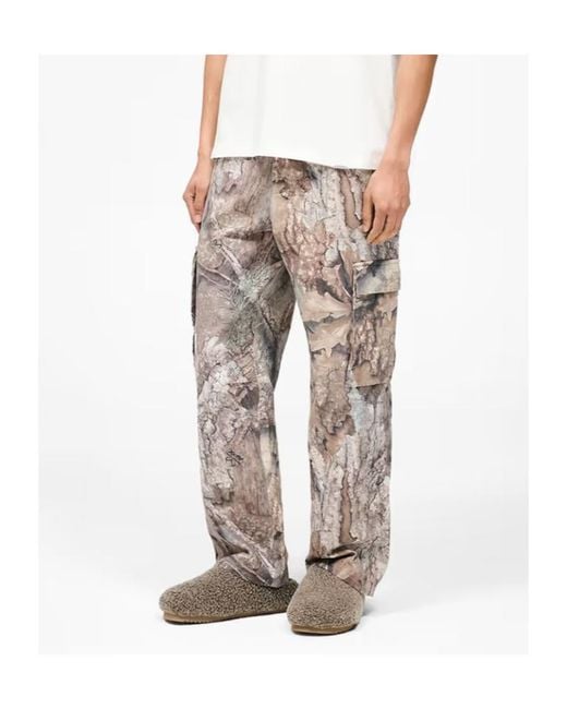 Represent Green Cargo Pants for men