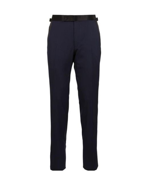 Tom Ford Black Satin-Trim Tuxedo Suit for men