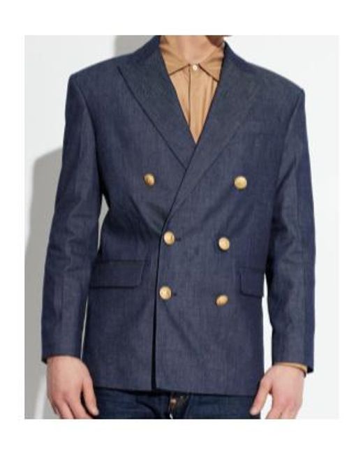 DSquared² Blue Blazers for men