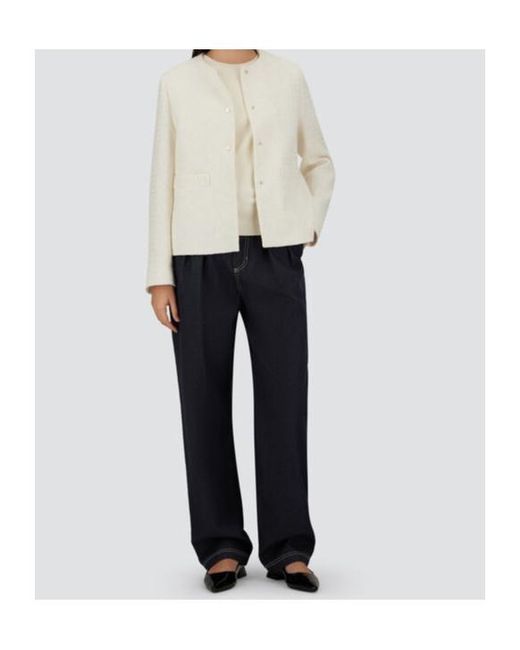 Herno White 3D Tweed Jacket
