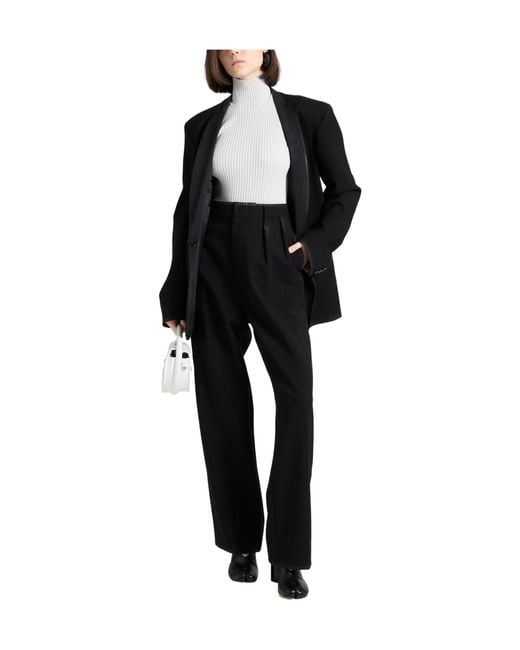 Maison Margiela Black Casual Trousers