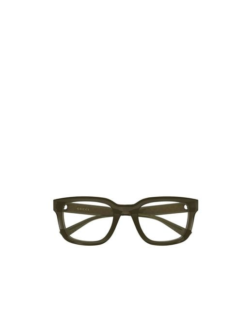 Gucci Multicolor Eyewear Square Frame Glasses for men