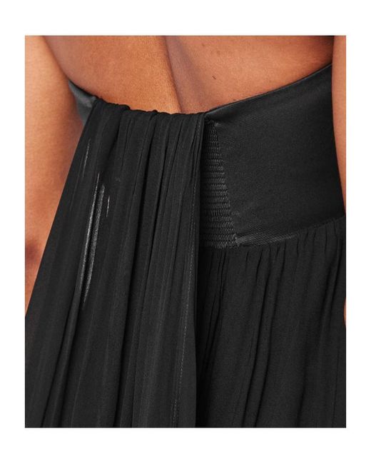 Posse Black Strapless Dress
