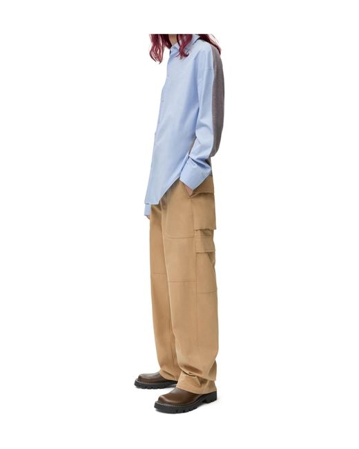 Loewe Blue Hybrid Shirt for men