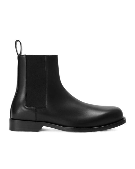 Loewe Black Bobine Chelsea Boots for men