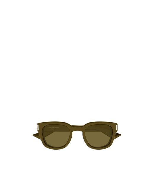 Saint Laurent Green Full Frame Sunglasses for men