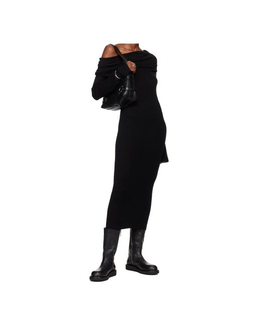 Ann Demeulemeester Black Kasi Mid-Calf Boots