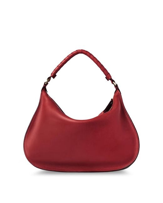 Chloé Red Chloé Marcie Medium Shoulder Bag