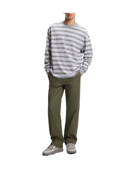 Boss Green Solid Color Casual Pants for men