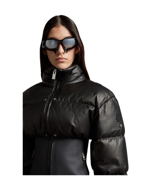 Moncler Black Yongal Short Down Jacket