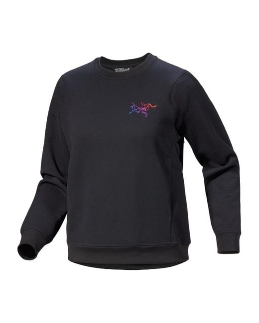 Arc'teryx Blue Aestas Round-Neck Sweater