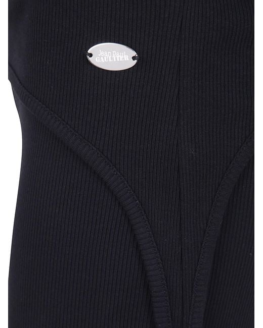 Jean Paul Gaultier Blue The Garter Mini-Shorts