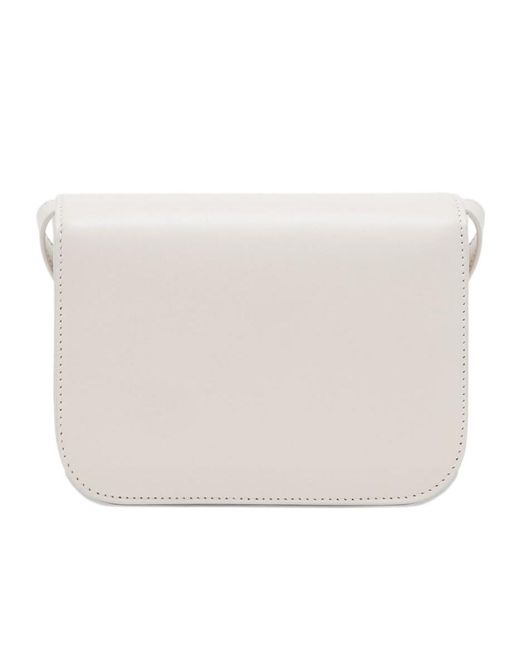 Giorgio Armani White Shoulder Bag