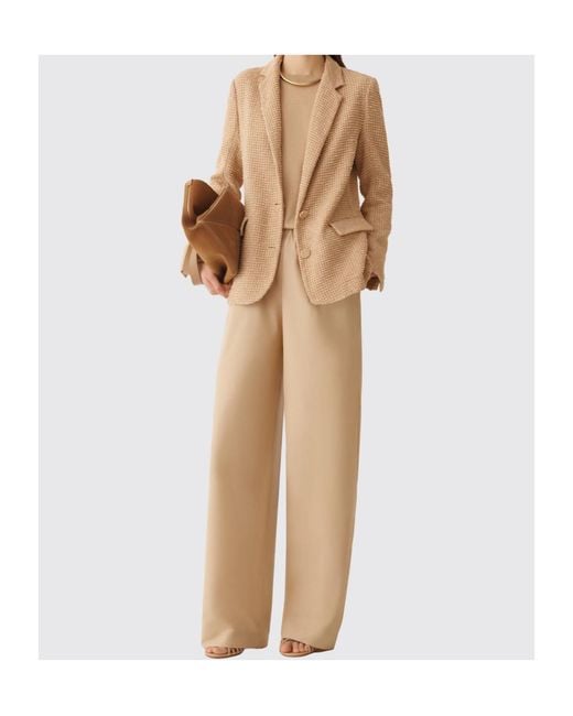 Fabiana Filippi Natural Elastic Waist Trousers