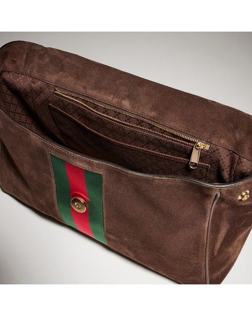 Gucci Brown Paparazzo Medium Top Handle Bag