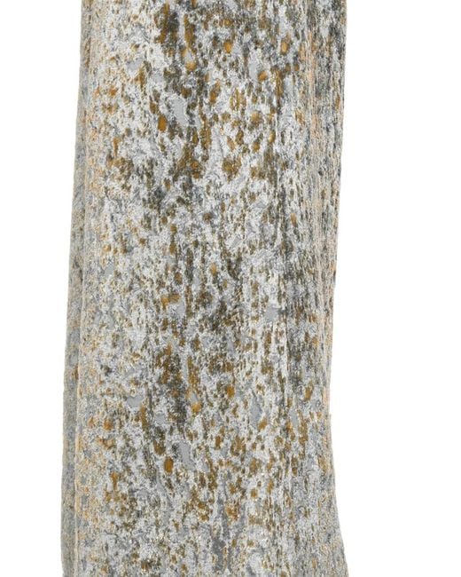Forte_forte Gray Textured Wide-Leg Pants
