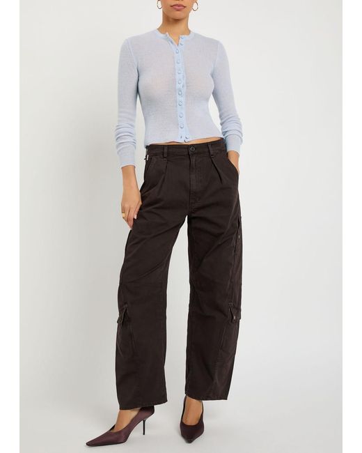Citizens of Humanity Blue Tabitha Wool And Cashmere-Blend Cardigan