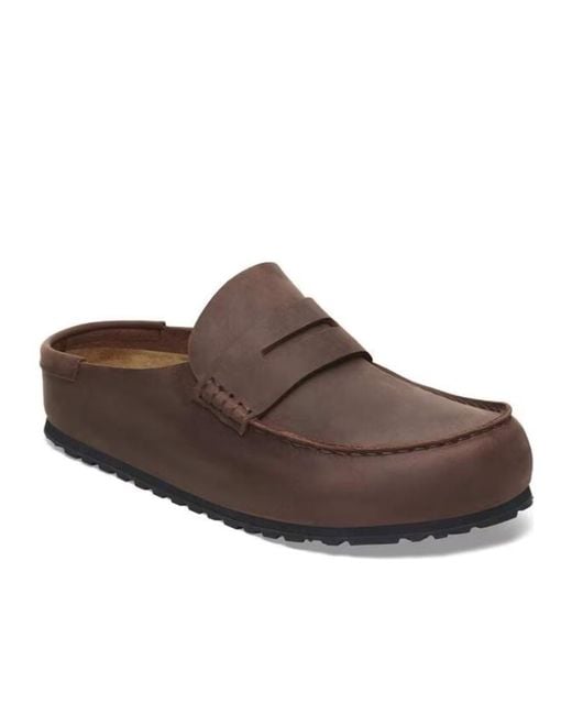 Birkenstock Brown Naples Wrapped Sandals for men