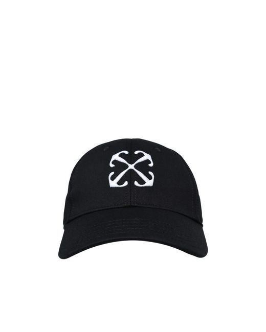 Off-White c/o Virgil Abloh Black Arrows Embroidered Baseball Cap for men