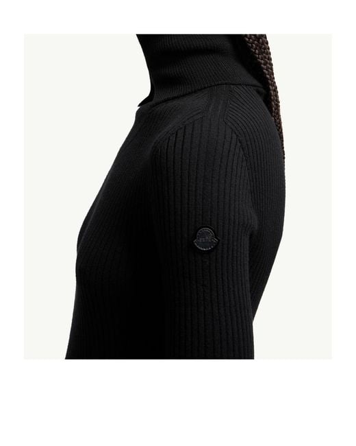Moncler Black X Ee72 By Edward Enninful Wool Turtleneck Sweater