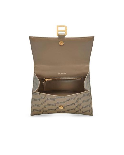 Balenciaga Natural Hourglass Small Tote Bag