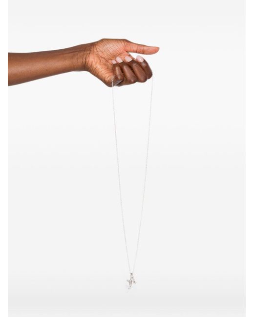 Vivienne Westwood White Pendant Necklace