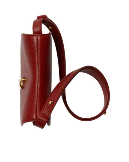 Burberry Red Mini Rocking Horse Shoulder Bag