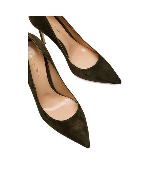 Gianvito Rossi Brown Suede High Heels