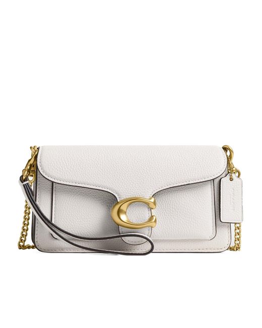 COACH Natural Tabby Chain Shoulder Bag