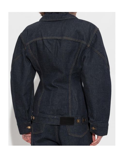 Givenchy Blue Chest Pocket Denim Jacket
