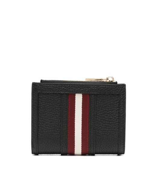 Bally Black Zip Wallet
