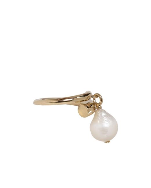 Chloé White Pendant Ring