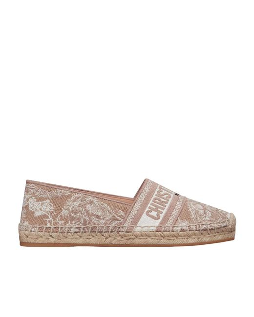 Dior Brown Iviera Granville Espadrille