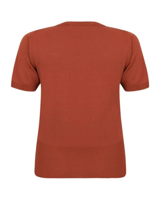 Vivienne Westwood Orange Bea Crew Neck T-Shirt