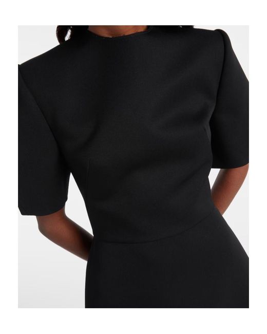 Givenchy Black Wool Minidress