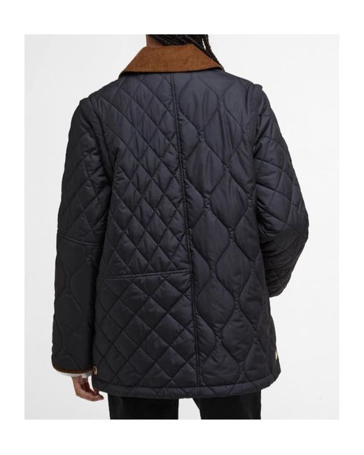Barbour Blue Lorrie Quilted Jacket