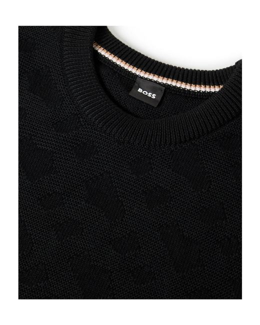 Boss Black Palao Knitted Top for men